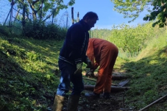 2024-04-24-Realizzazione-gradini-sentiero-407-e-pulizia-bosco-al-Fenile-3